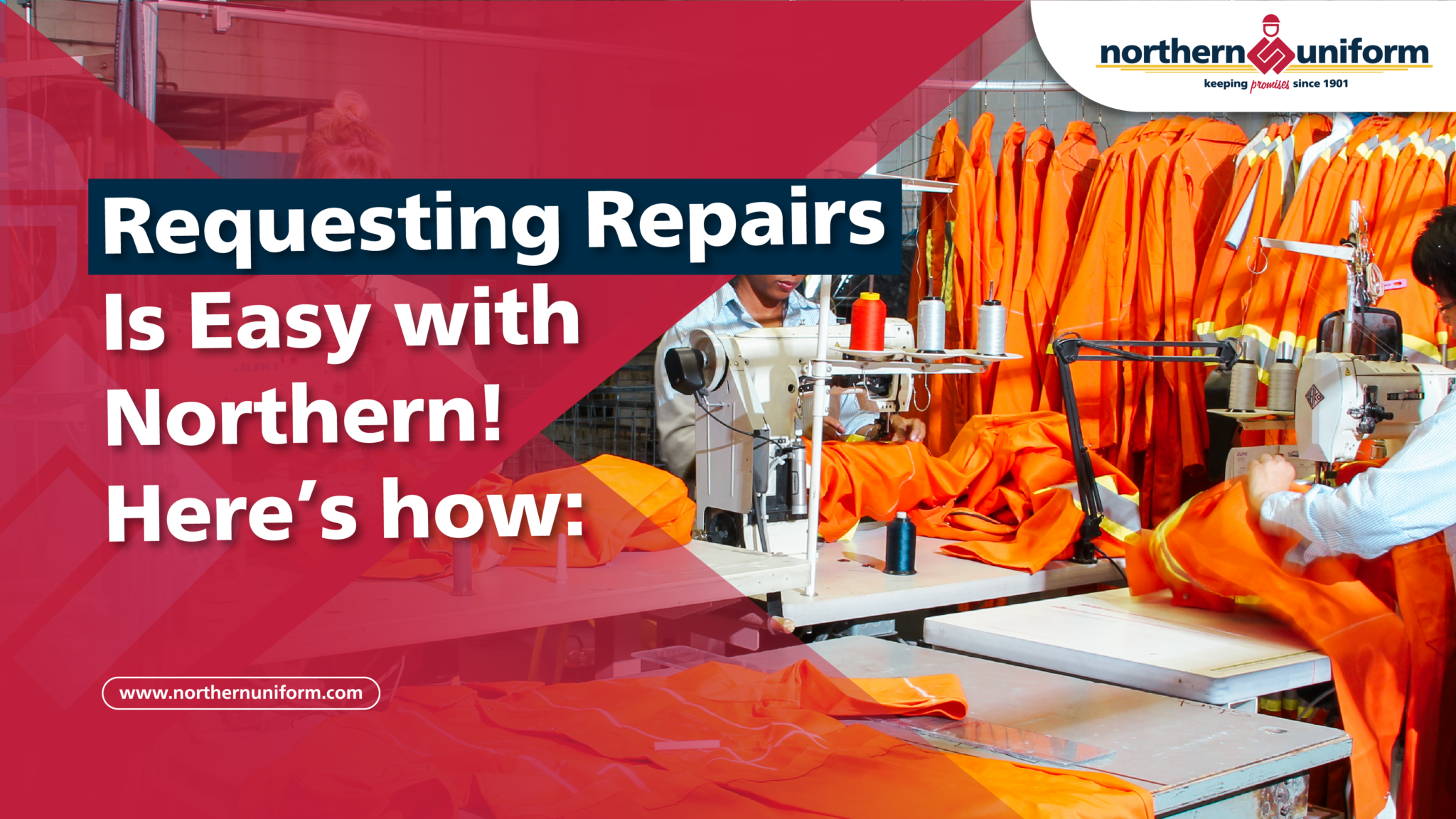 Northern Uniform Blog | Requesting Uniform Repairs is easy with us