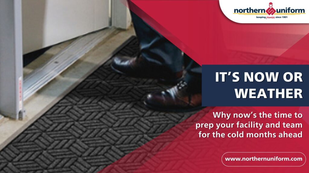 get ahead of the weather with mat rentals and outerwear blog header